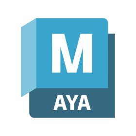 na slici je logo programa maya za uslugu instalacije maya