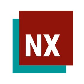 Na slici se nalazi logo programa siemens NX za uslugu instalacije.