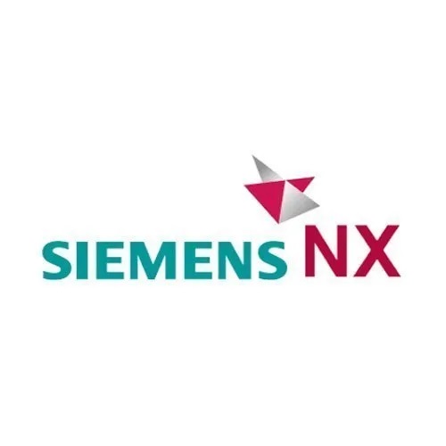 Na slici je logo programa Siemens NX za uslugu instalacije.